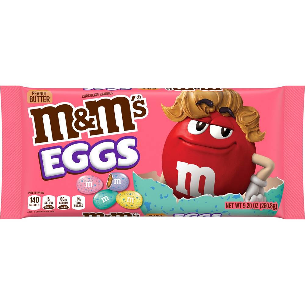 M&M'S Speckled Eggs With Peanut Butter, 9.2 Oz