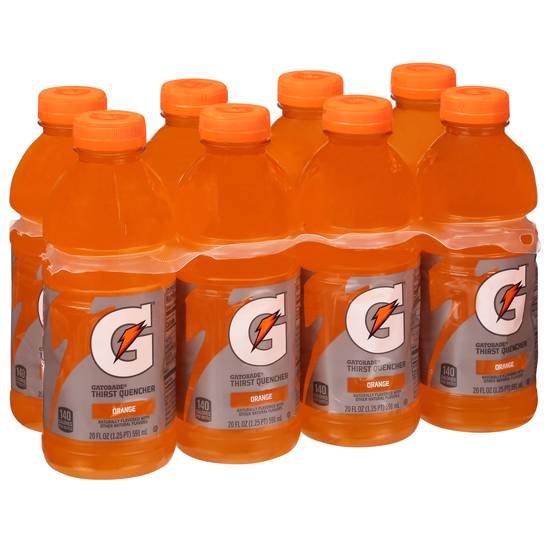 Gatorade Orange Thirst Quencher (8 ct, 20 fl oz)