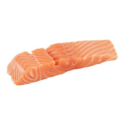 Salmon Portion Min 5Oz Skin Off - 1 Lb