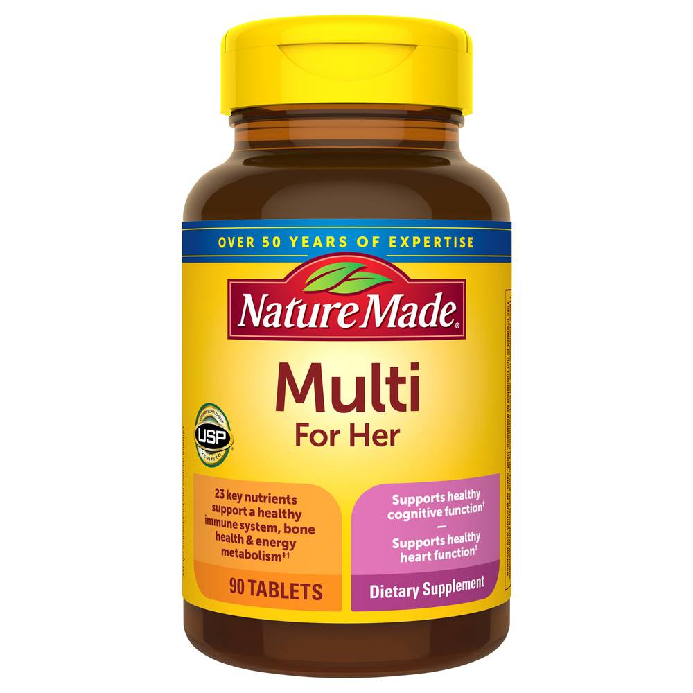 Nature Made Multi For Her Dietary Supplement (3.2 oz)