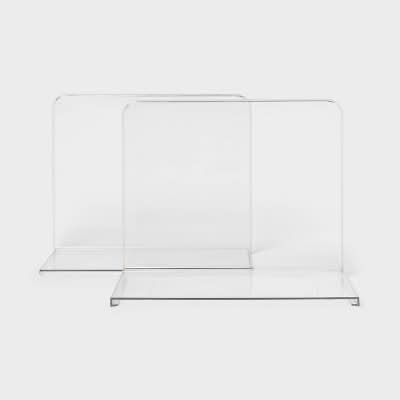 Brightroom Adjustable Shelf Divider, Clear (2 ct)
