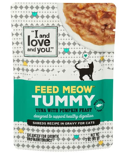 I And Love And You Tuna With Pumpkin Feast Feed Meow Tummy Cat Food