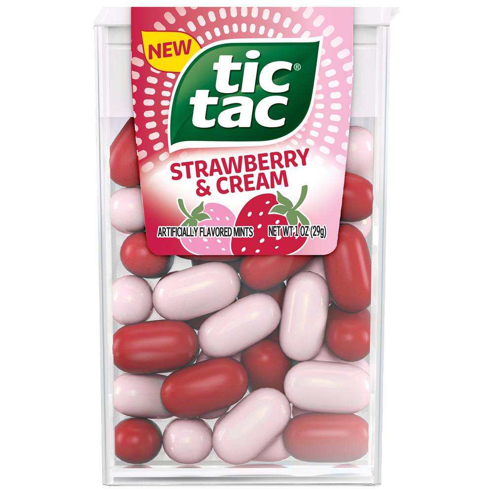 Tic Tac Strawberry & Cream Mints