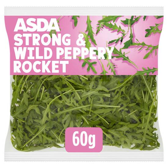 Asda Strong & Peppery Wild Rocket 60g