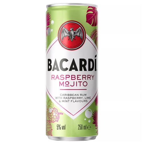 Bacardi Raspberry Mojito (250ml)