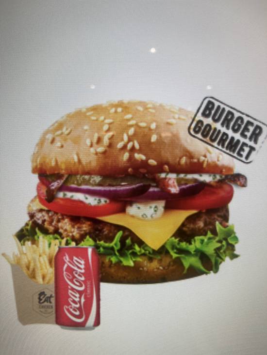 Menu big chef burger