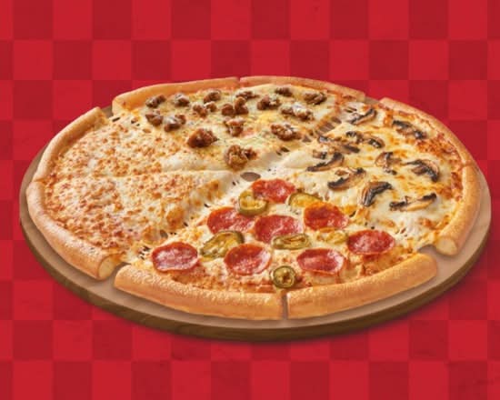 Pizza Grande 4 Estaciones Parmesano