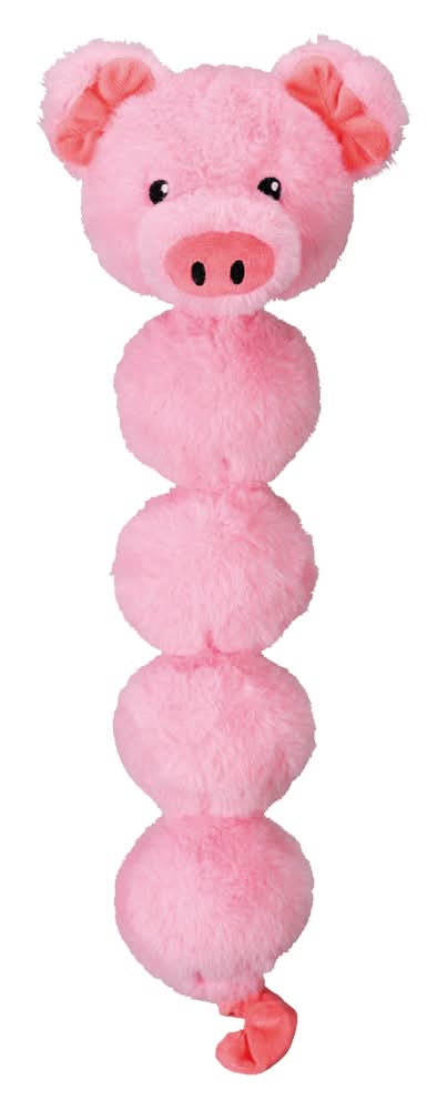 Heart to Tail Pig Long Body Dog Toy