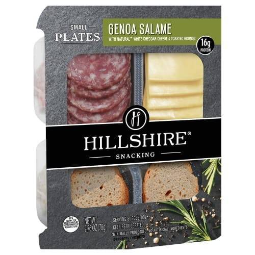 Hillshire Genoa Salame Small Plates 2.76 oz