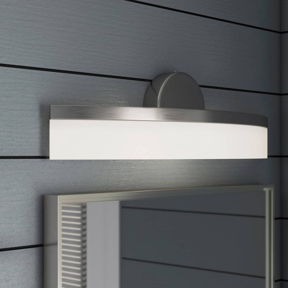 Origin 21 Lynnpark 20-in 1-Light Brushed Nickel LED Modern/Contemporary Vanity Light Bar | VBL11-20BNK