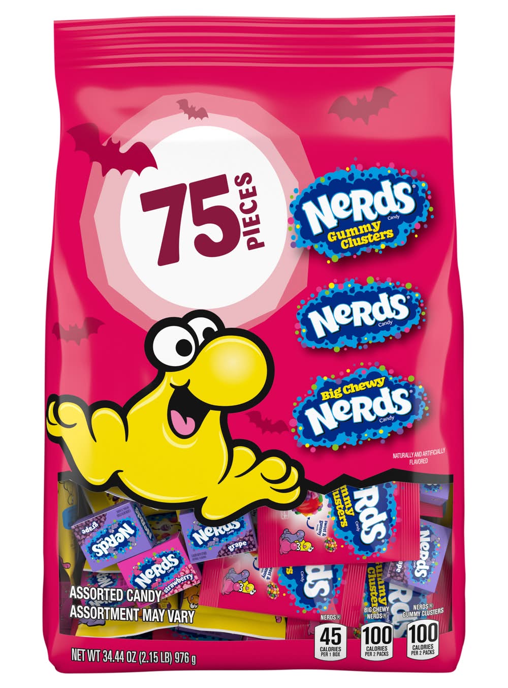 Nerds Variety Mix Candy, Assorted (2.15 lbs, 75 ct)