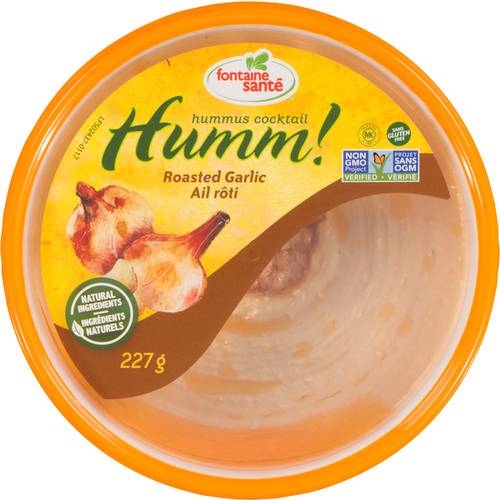 Fontaine Santé Humm! Hummus Roasted Garlic 227 g