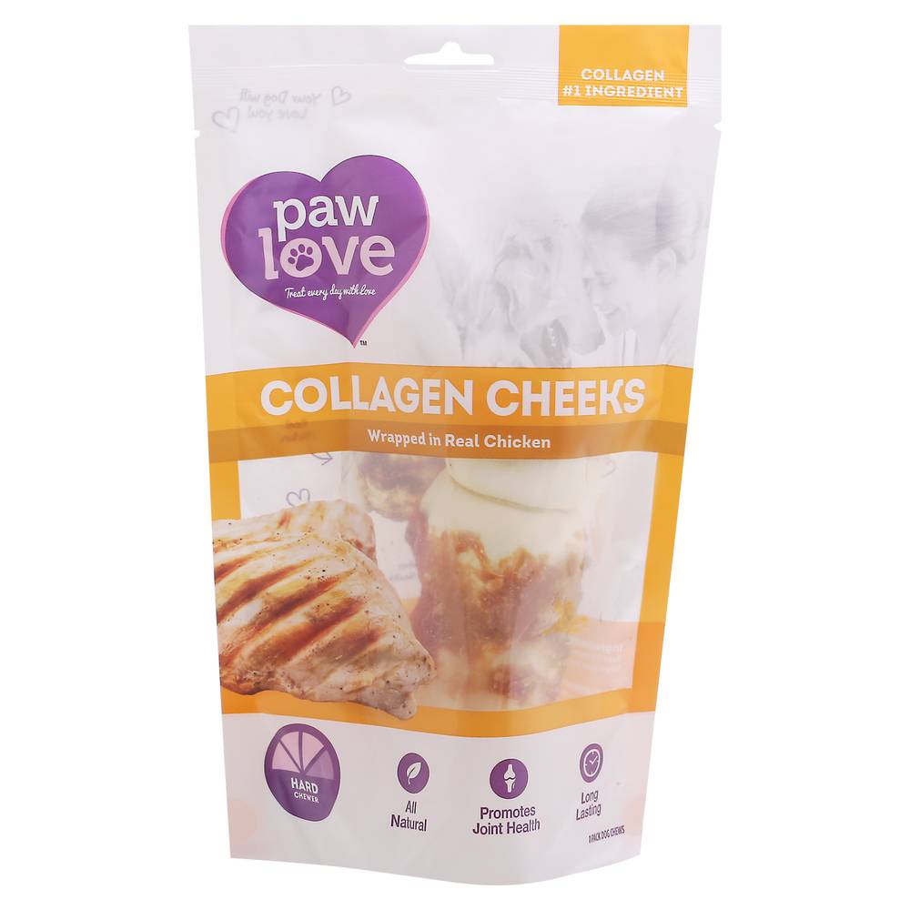 Paw Love Collagen Cheeks Dog Chews (3.8 oz)