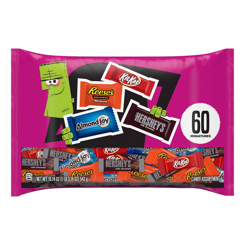 Hershey's Bite Size Candy Variety Bag, Assorted Chocolate (19.14 oz)