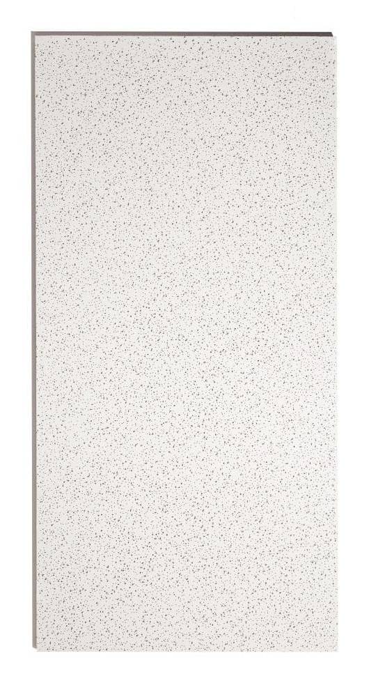 USG Ceilings . Radar Basic Square Edge Lay in Ceiling Tile, White (8 ct)