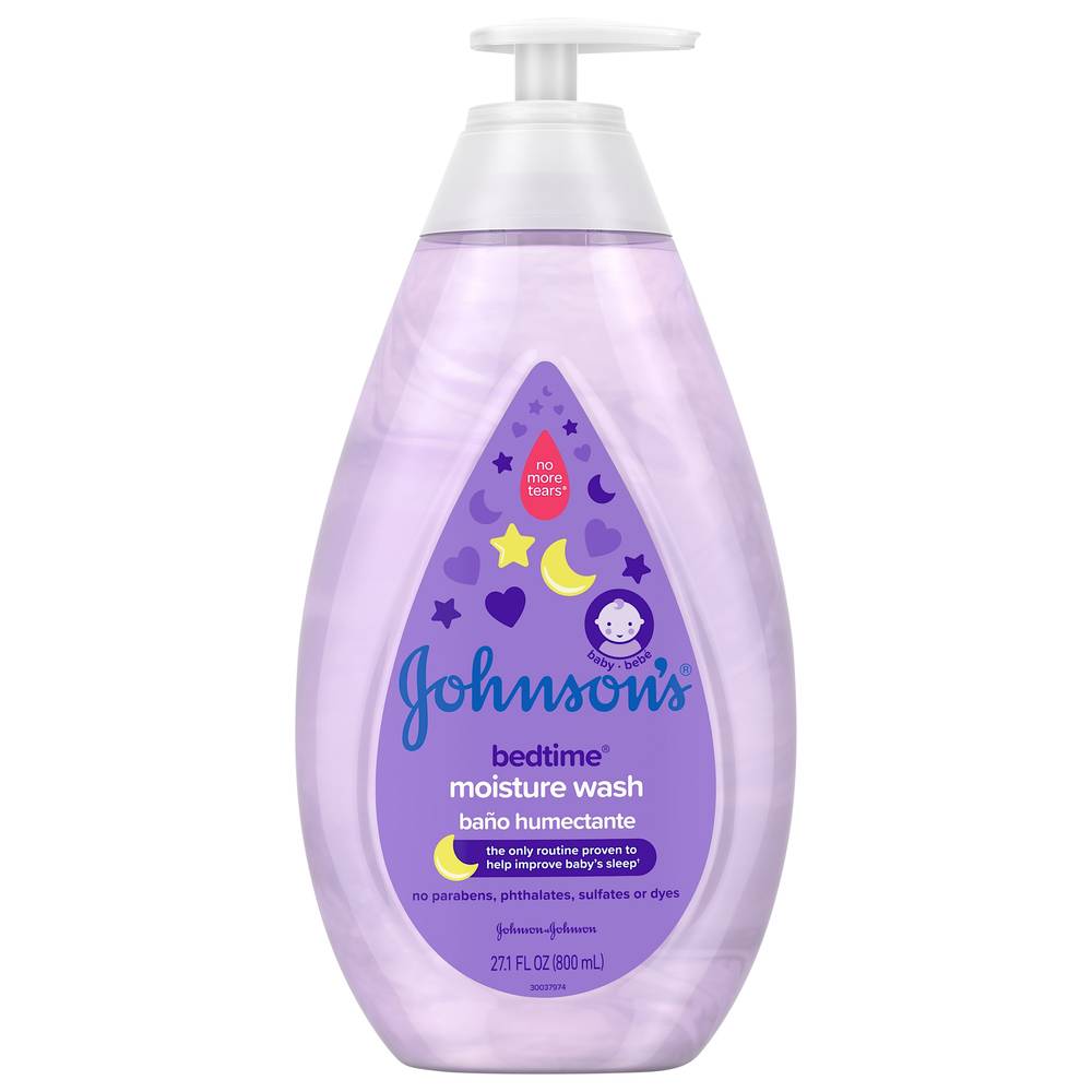 Johnson's Bedtime Baby Moisture Wash With Naturalcalm Aroma (27.1 fl oz)