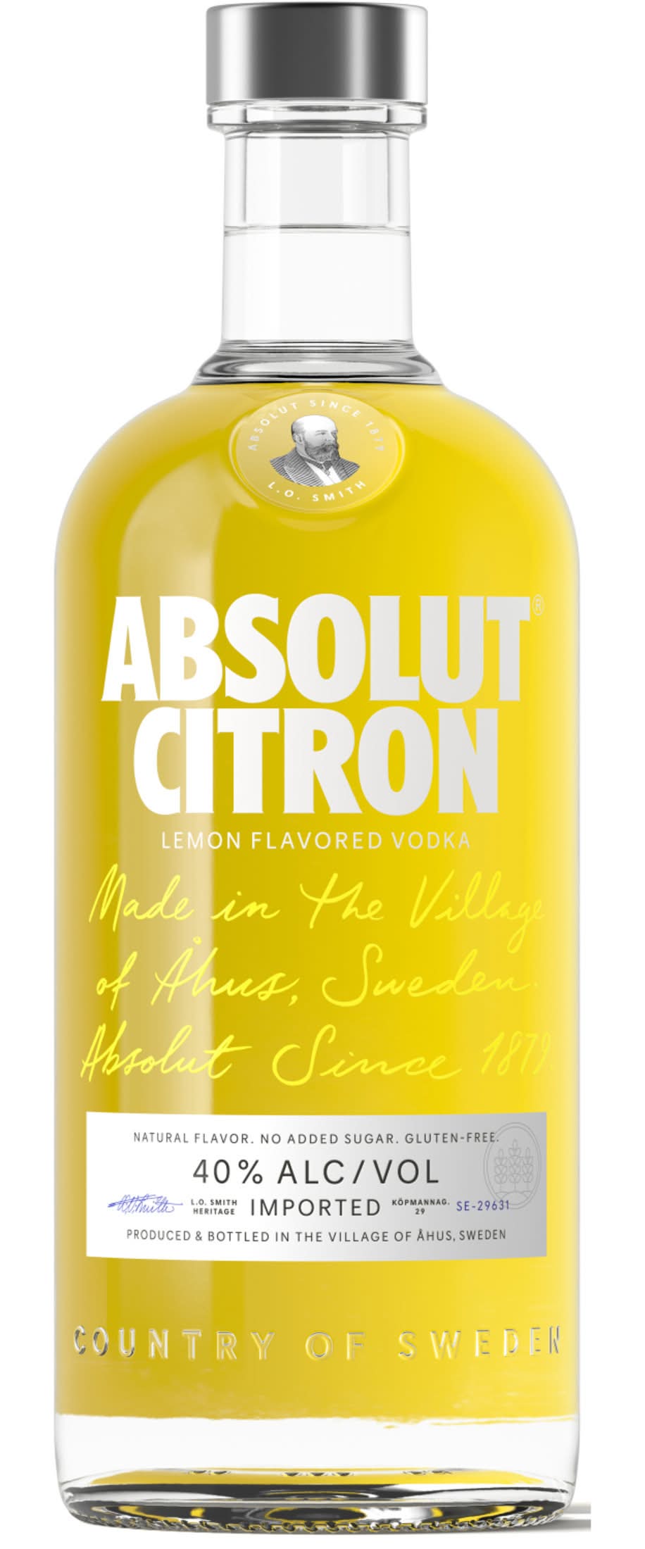 Absolut Citron Vodka, Lemon (750 ml)