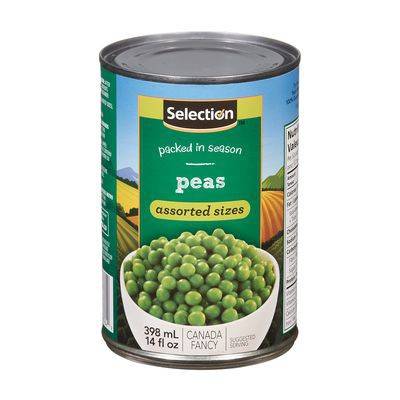 Selection Packed in Season Peas (398 ml)