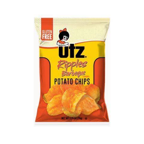 Utz Potato Chips BBQ Ripple 2.75oz