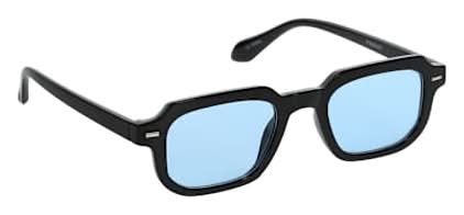 Juniors Rectangle Sunglasses Blue