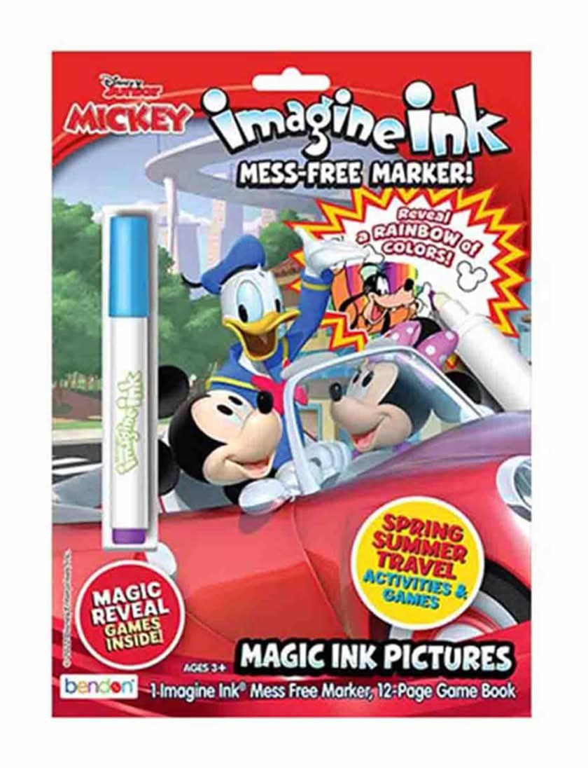 Disney Turning Red Imagine Ink Game Book
