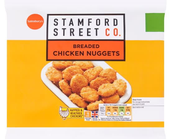 Stamford Street Co. Breaded British Chicken Nuggets (320g)