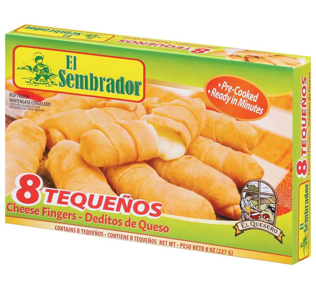 El Sembrador Tequenos Cheese Fingers (8 oz, 8 ct) | Delivery Near You |  Postmates, image size:1094x1000