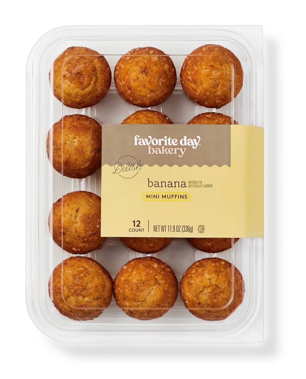 Favorite Day Banana Mini Muffins (11.9 oz, 12 ct)
