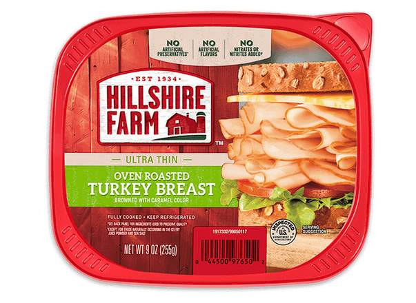 Hillshire Farm Ultra Thin Oven Roasted Turkey Breast