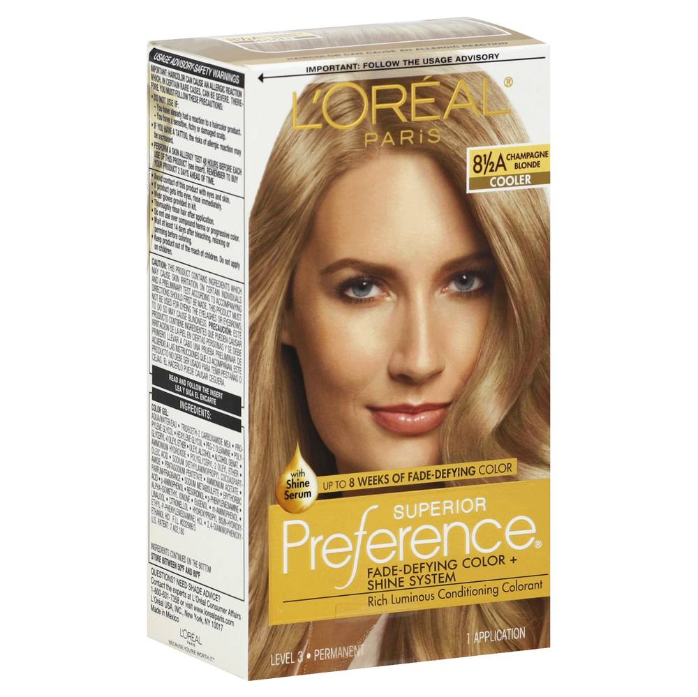 L'oreal Superior Preference Champagne Blonde Permanent Haircolor