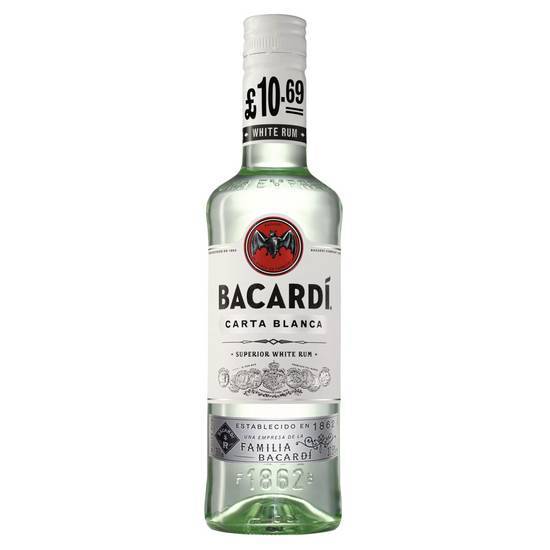 Bacardi White Rum PM 35cl ABV 37.5%