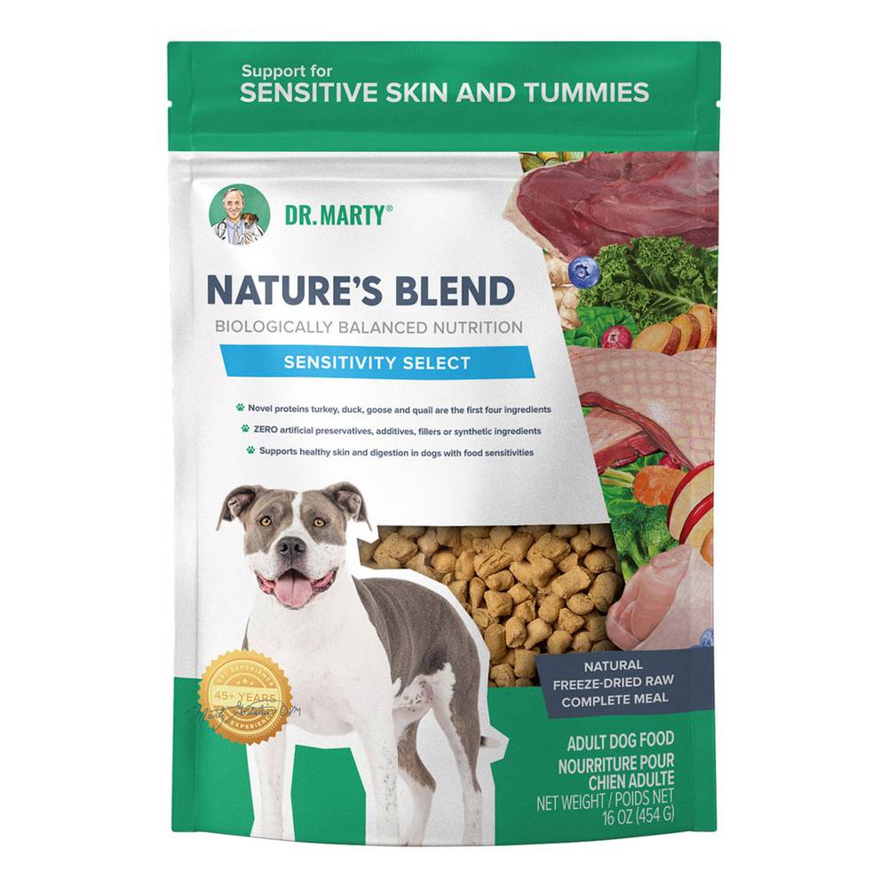 Dr. Marty Natural Freeze-Dried Dog Food (16 oz)