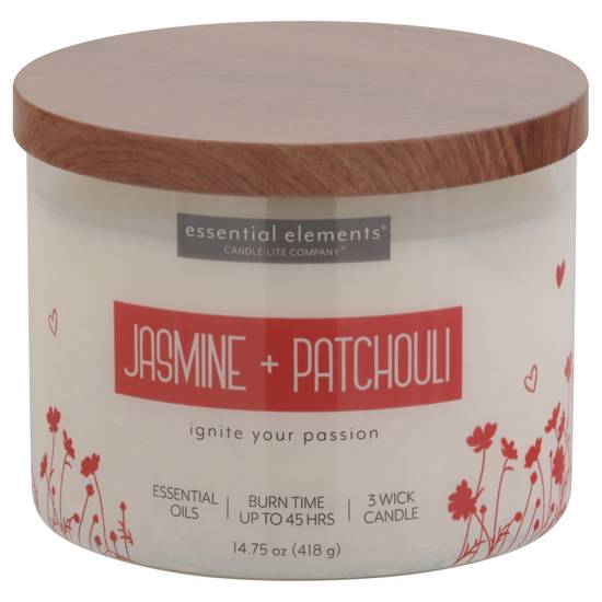 Essential Elements Candle-Lite Jasmine Patch 14.75z (1 candle)