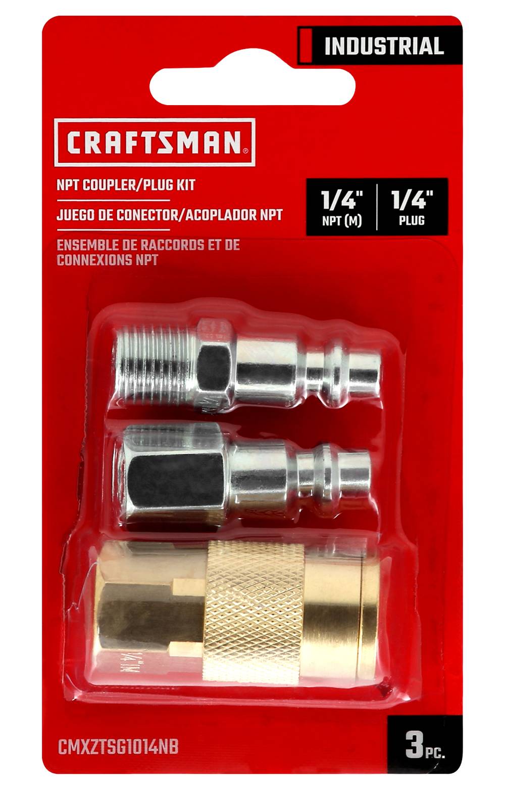 CRAFTSMAN Npt Coupler/Plug Kit (3 ct)
