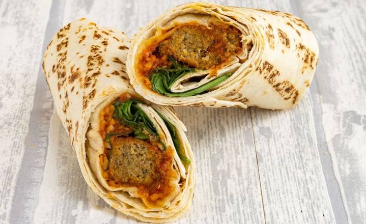 Vegan Meatball Wrap