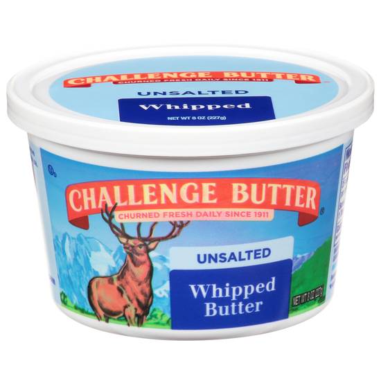 Challenge Butter Unsalted Whipped Butter (8 oz)