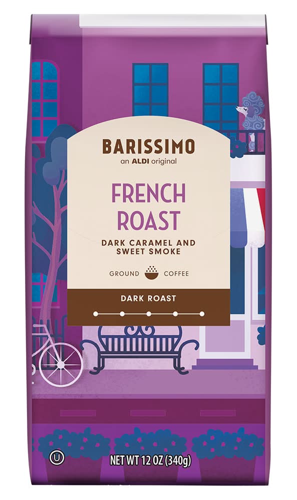Barissimo French Ground Coffee, Dark Roast (12 oz)