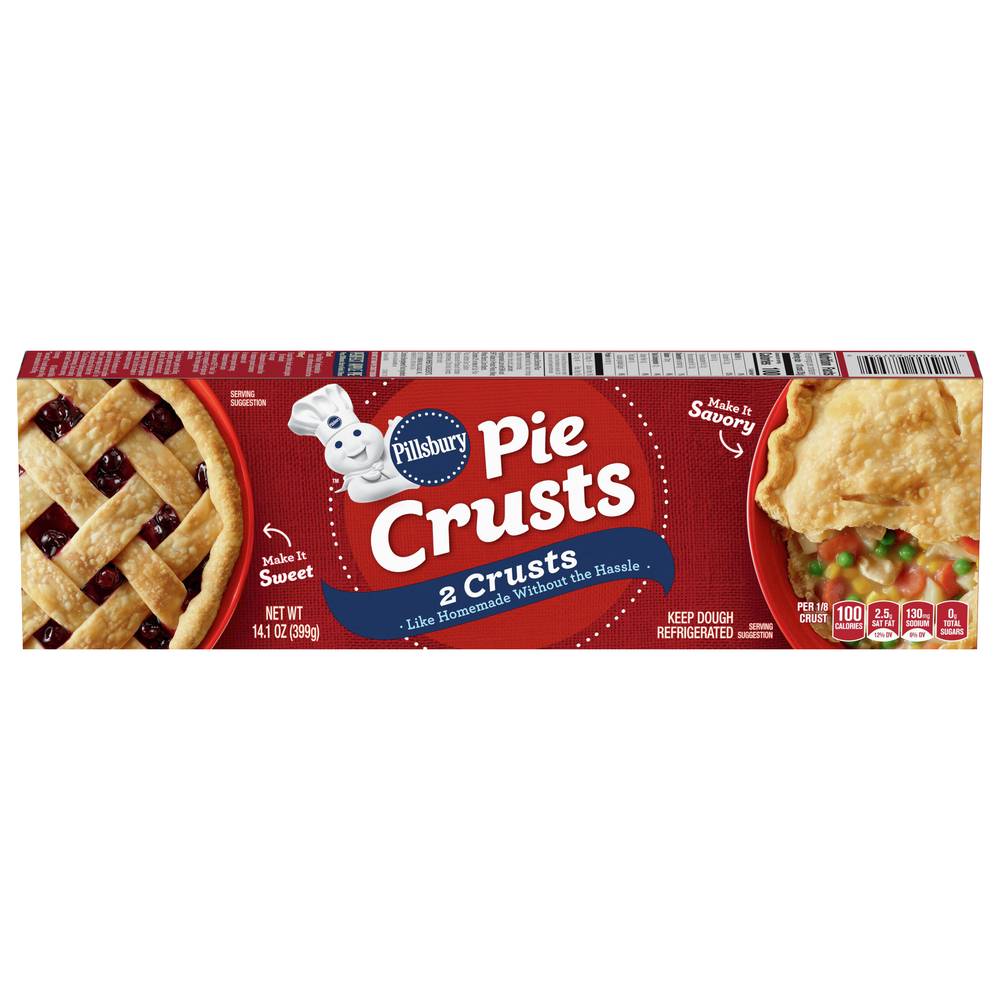 Pillsbury Premade Pie Crust (14.1 oz, 2 ct)