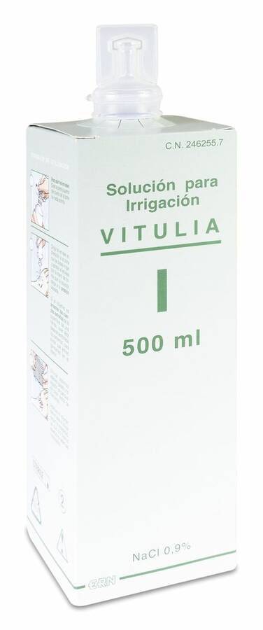 Suero fisiológico vitulia 250 ml frasco