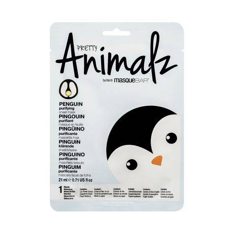 masque BAR Pretty Animalz Penguin Sheet Mask (21 ml)