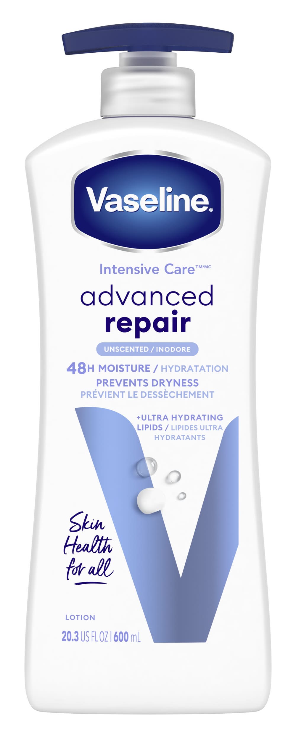 Vaseline Intensive Care Advanced Repair Unscented Body Lotion (20.3 fl oz)