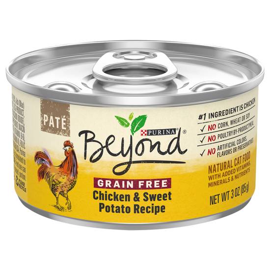 Purina Beyond Grain Free Pate Cat Food (chicken-sweet potato)