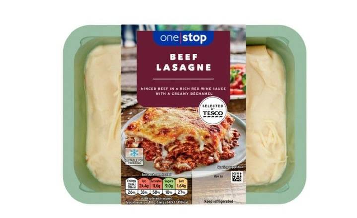 One Stop Beef Lasagne 400g (402915) 