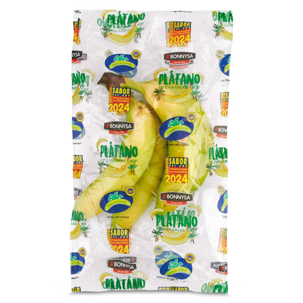 Plátano De Canarias Bolsa 1.2 Kg Aprox.