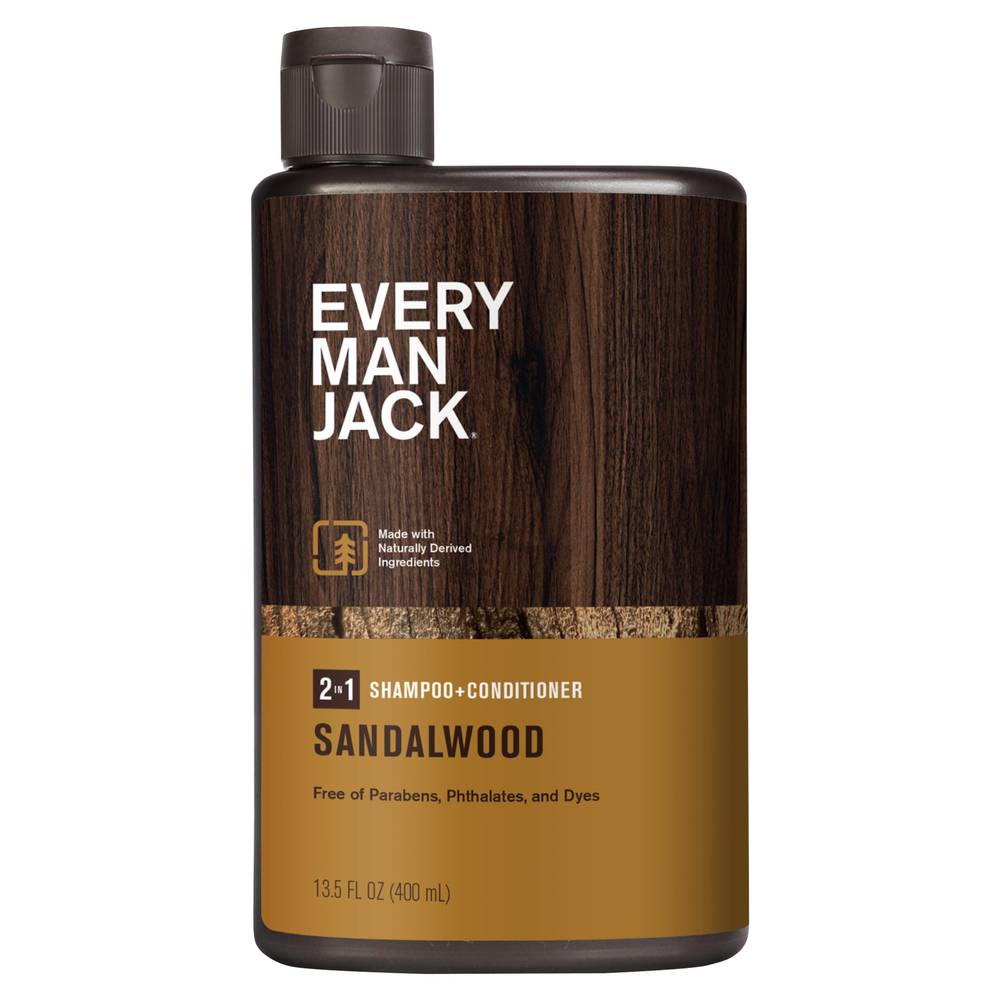 Every Man Jack Sandalwood Shampoo & Conditioner (13.5 fl oz)