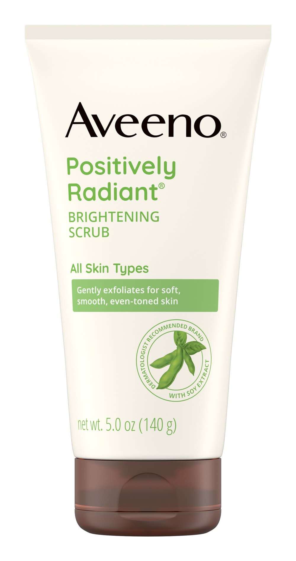 Aveeno Positively Radiant Brightening & Exfoliating Face Scrub (5 oz)