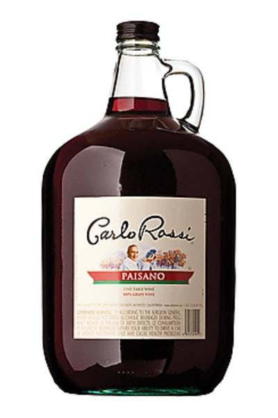 Carlo Rossi Paisano Italy Red Wine (4 L)