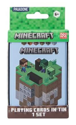Minecraft Playing Cards With Tin Set
