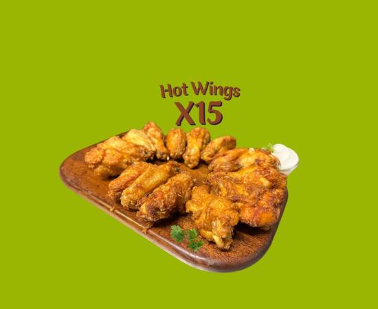 Hot Wings x 15 🔥🍗