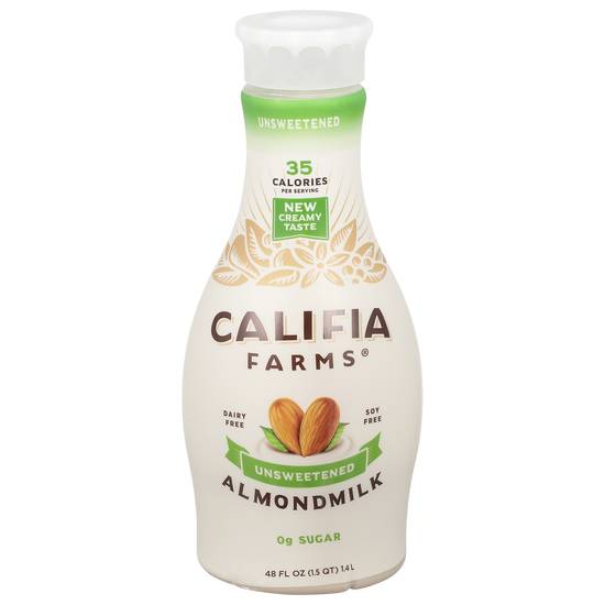 Califia Farms Unsweetened Almond Milk (48 fl oz)